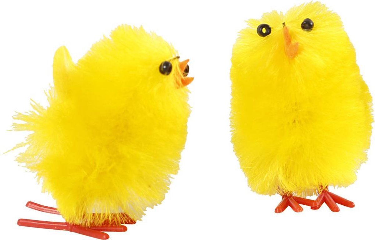 Goedkoopste Paaskuikens, geel, H 30 mm, 12 stuk/ 1 doos