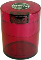 Tightvac 0,29 liter clear red tint, red tint cap