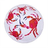 BiggDesign Roundie Strandhanddoek - Standlaken - Strandkleed - Beach Blanket - Rond