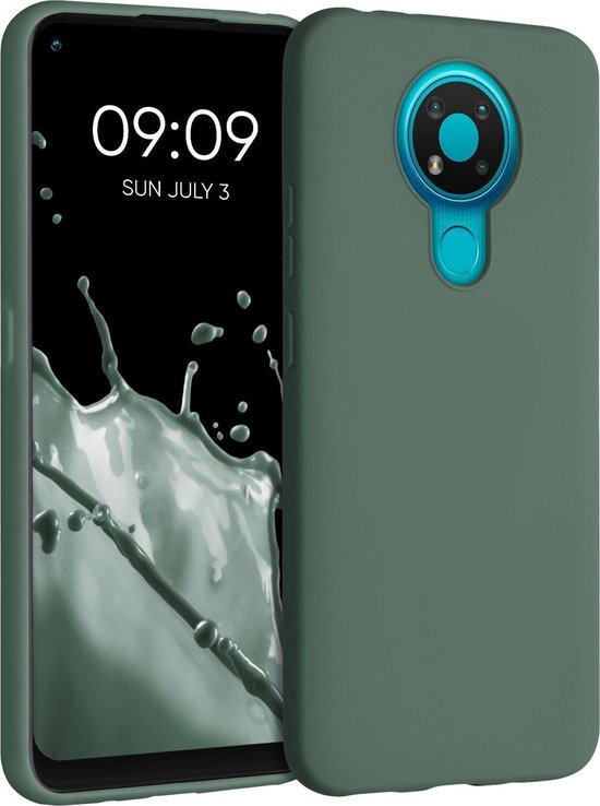 kwmobile telefoonhoesje geschikt voor Nokia 3.4 - Hoesje voor smartphone - Back cover in dennengroen