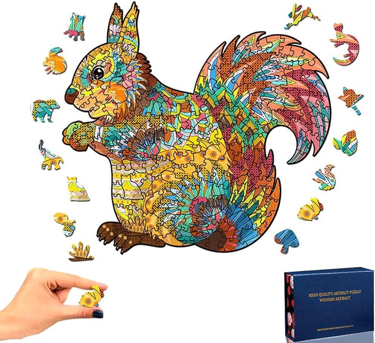 3d wooden sales puzzle animals