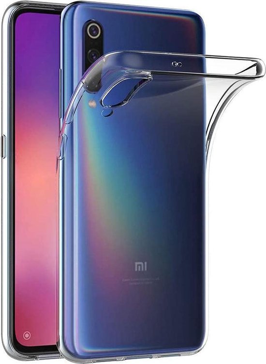 Etui en silicone Xiaomi MI 9 Transparent