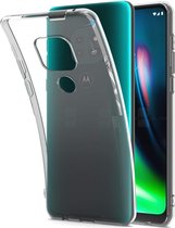Silicone hoesje transparant Geschikt voor: Motorola Moto E7 plus