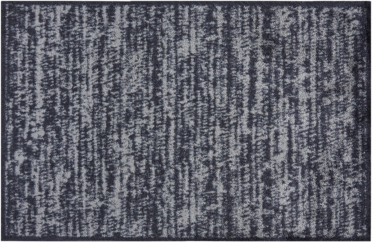 MD Entree - Deurmat - Schoonloopmat - Soft&Deco - Damask Anthra - 67 x 100 cm