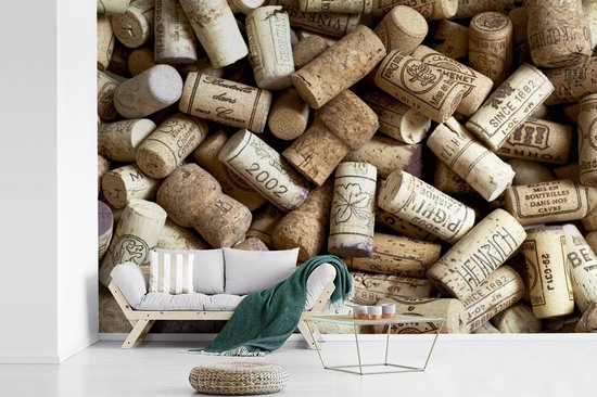 Une grande quantité de fotobehang en liège