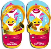 Pinkfong Teenslippers Sharky Junior Geel Maat 27/28