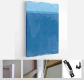 Set of Abstract Hand Painted Illustrations for Postcard, Social Media Banner, Brochure Cover Design or Wall Decoration Background - Modern Art Canvas - Vertical - 1881200350 - 50*4