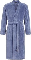 Ringella heren badjas Fleece - Blue Shadow  - 50  - Blauw