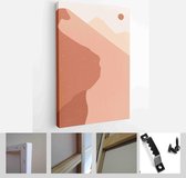 Abstract landscape poster collection. Set of contemporary art print templates. Nature backgrounds for your social media - Modern Art Canvas - Vertical - 1813494790 - 80*60 Vertical