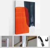 Set of creative minimalist hand painted illustrations for wall decoration, postcard or brochure cover design - Modern Art Canvas - Vertical - 1719424234 - 80*60 Vertical