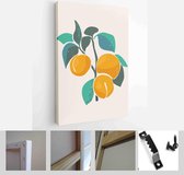 Abstract still life in pastel colors posters. Collection of contemporary art - Modern Art Canvas - Vertical - 1809079357 - 40-30 Vertical
