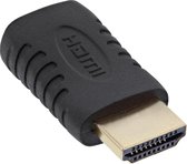 HDMI - Mini HDMI adapter - versie 1.4 (4K 30Hz) / zwart