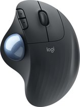 Logitech Ergo M575 draadloos + Bluetooth Trackball muis rechtshandig