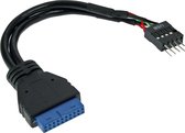 Pin Header USB2.0 - USB3.0 adapter - 0,15 meter