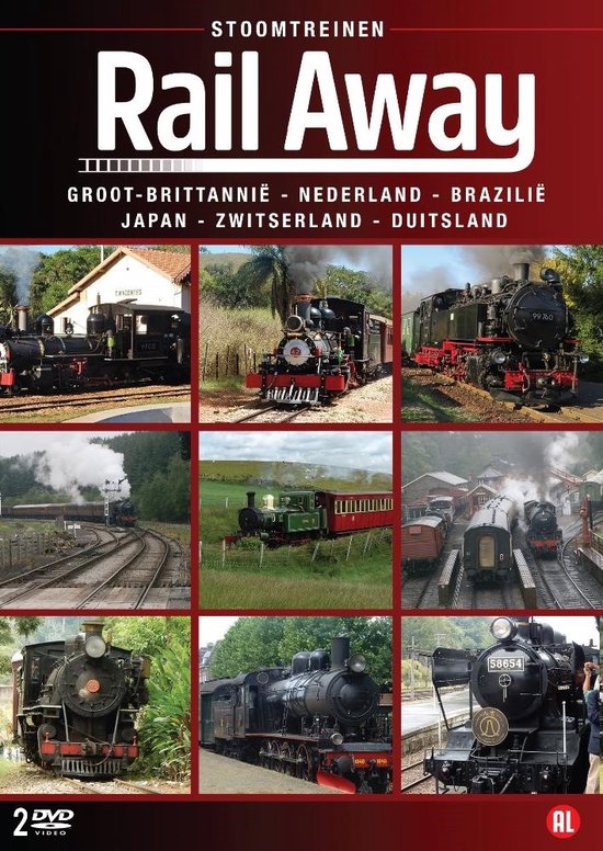 Rail Away - Stoomtreinen Box (DVD)