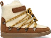 Bear & Mees B&m Snowboats Veterboots - Laarzen Met Veters - Meisjes - Beige - Maat 26