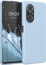 kwmobile telefoonhoesje voor Honor 50 SE - Hoesje voor smartphone - Back cover in mat lichtblauw