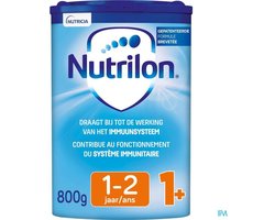 Nutrilon 1+ – Peuter Groeimelk Kinderen Vanaf 1 jaar – Babymelk in Poeder voor Flesvoeding – Blik 800g