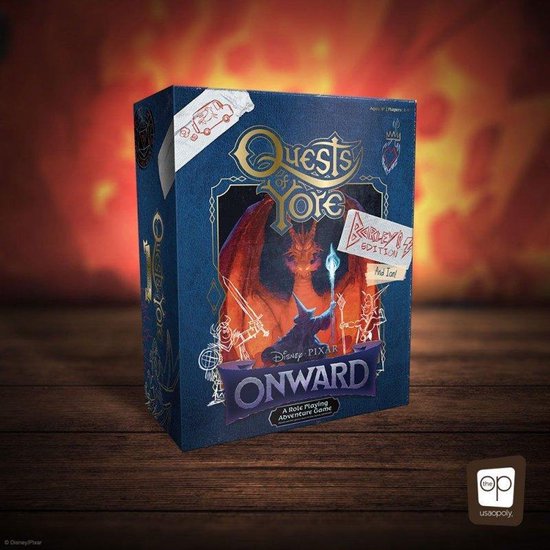 Afbeelding van het spel Onward Quests of Yore: Barley's edition - RPG