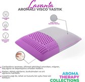 Sleeptech®  Traagschuim - NASA - Memory kussen - Ergonomisch  - Aroma Therapy Hoofdkussen Lavendel - 60x40x16 cm