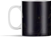 Mok - Een tent in het donker - 350 ml - Beker