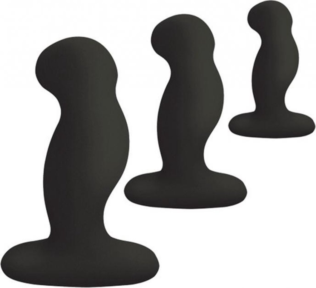 Nexus G-Play Trio - Buttplug set - Zwart