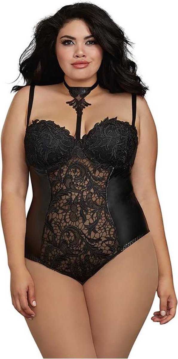 Dreamgirl (All) Nh -Teddy - XL black 3X