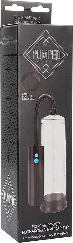 Pompe automatique rechargeable Extreme Power - Transparent