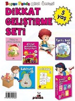 5 Yaş Okul Öncesi Dikkat Geliştirme Seti 5 Kitap Takım