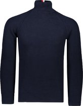 Tommy Hilfiger Trui Blauw Normaal - Maat XL - Heren - Herfst/Winter Collectie - Katoen