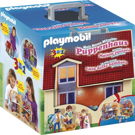 PLAYMOBIL Dollhouse Mijn meeneempoppenhuis - 5167