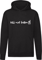 Mij niet bellen hoodie | Martin Meiland | Chanteau Meiland | gezeik | wijnen | unisex | trui | sweater | hoodie | capuchon