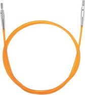 KnitPro Kabel 80cm oranje.
