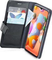 MH by Azuri walletcase - zwart - voor Samsung Galaxy A12