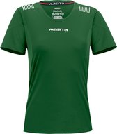 Masita | Sportshirt Dames Korte Mouw - Climatech Stevig & Ademend - Teamlijn Porto - GREEN/WHITE - 46