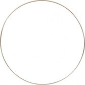 metalen draadring 3 mm goud 30 cm per stuk