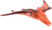 dinosaurus Animal World Pterodactyloidea 11 cm oranje