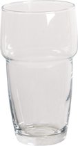Clayre & Eef Waterglas Ø 8*13 cm / 250 ml Transparant Glas Drinkbeker Drinkglas