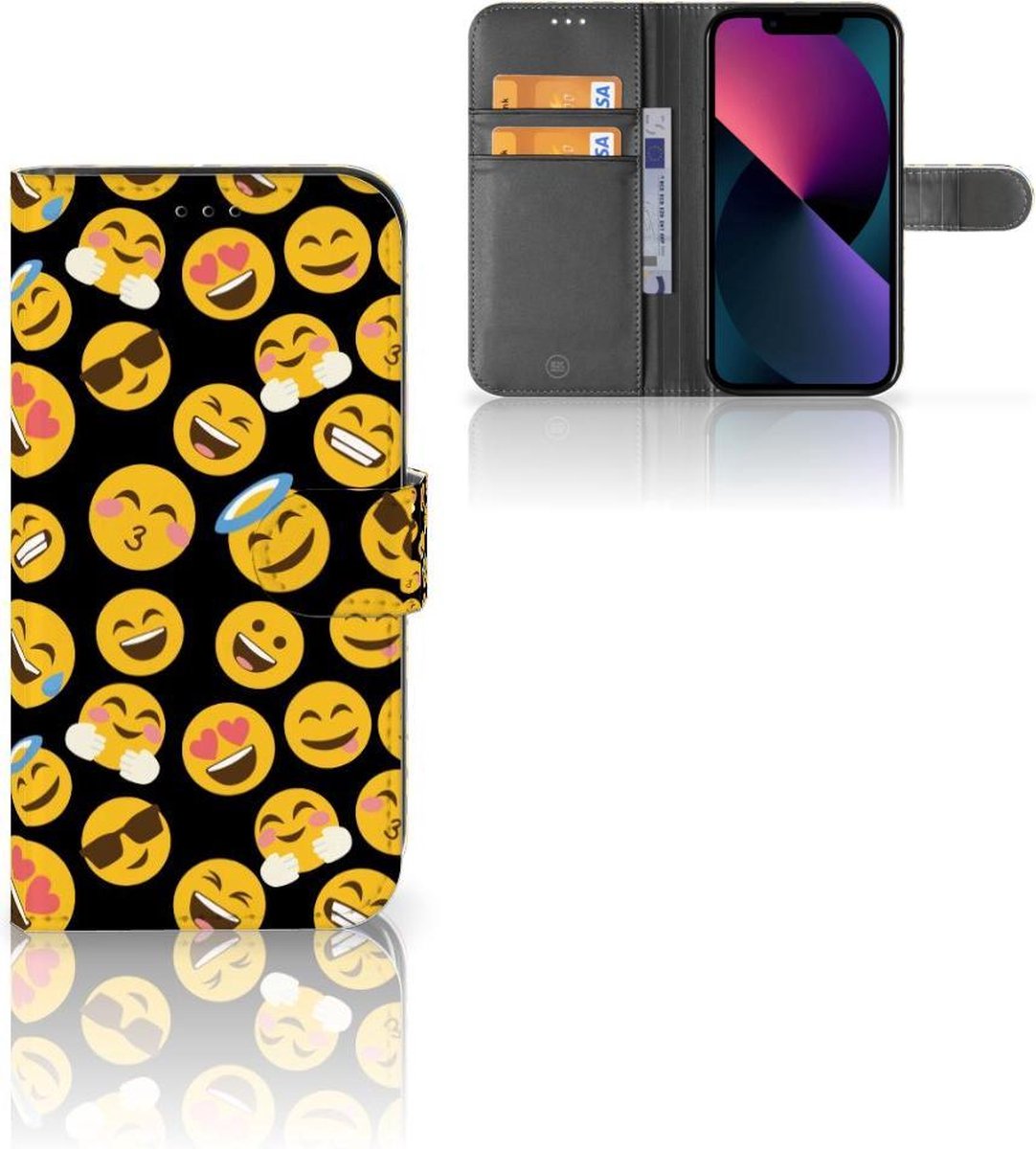 Apple iPhone 13 Telefoon Hoesje Emoji