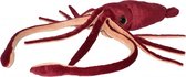 knuffel reuzeninktvis junior 50 cm pluche rood