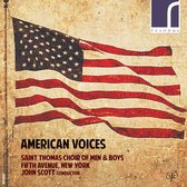 Saint Thomas Choir Of Men & Boys, Fifth Avenue, Ne - American Voices (CD)