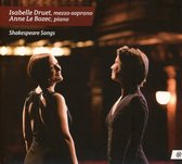 Isabelle Druet & Anne Le Bozec - Shakespeare Songs (CD)