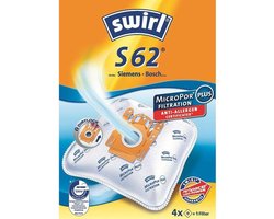 Swirl Stofzuigerzak S 62 AirSpace - 4 Stuks