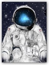 Abstract Astronaut Space Dream Stars Print Poster Wall Art Kunst Canvas Printing Op Papier Living Decoratie 40X60cm Multi-color
