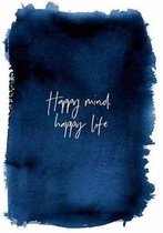 Nordic Blauw Stijl Print Poster Wall Art Kunst Canvas Printing Op Papier Living Decoratie 60X120cm Multi-color