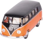 Volkswagen Classic Bus Koral / Zwart (1962) 13 cm