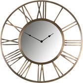 Wandklok rond goud/glas metaal (r-000SP38904)