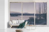 Papier peint - Papier peint photo murale Transparente - Lac - Berg - Largeur 360 cm x hauteur 240 cm