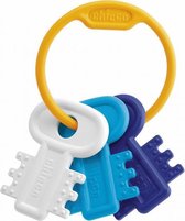 rammelaar sleutels junior 12 x 17 cm blauw/wit