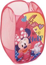opbergmand Minnie Mouse meisjes 36 x 58 cm mesh roze